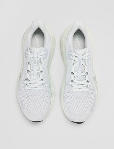 Off White/Metallic Silver/Barely Green