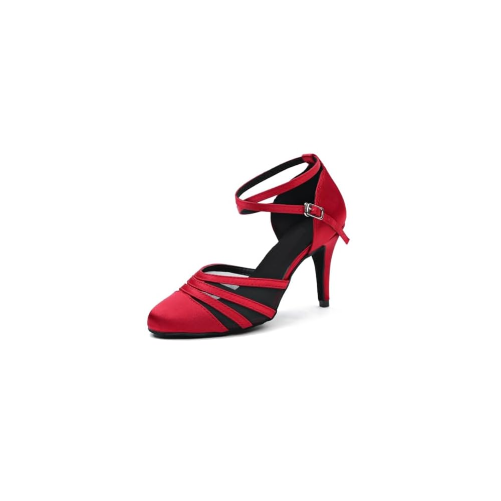 L189 Red 8.5cm Heel