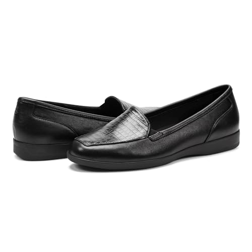 Black/Black Croc