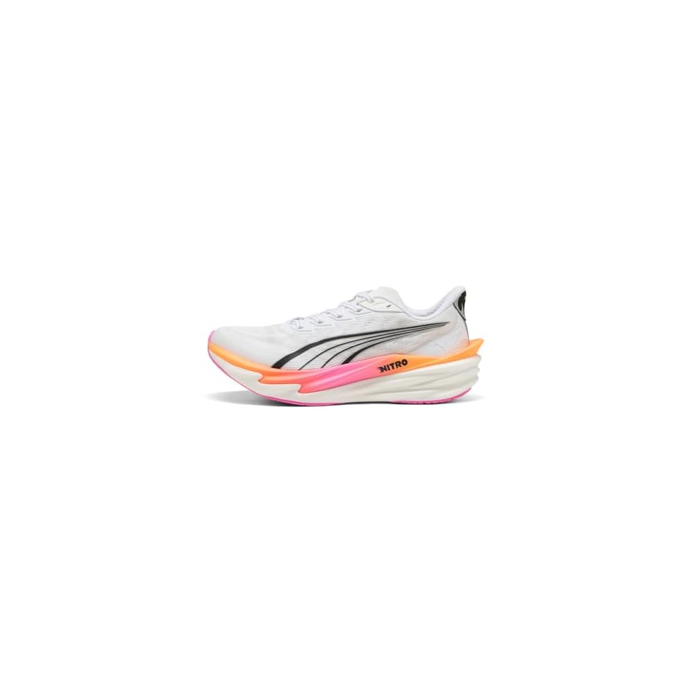 Puma White-poison Pink-glowing Red
