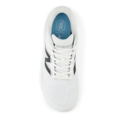 White Synthetic/Black
