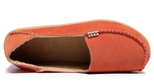 Orange Shearling