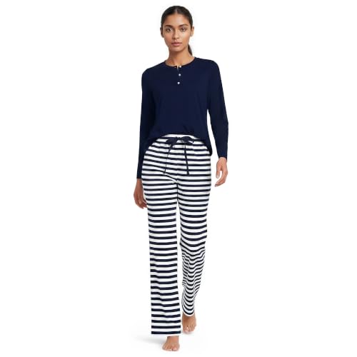 Deep Sea Navy Even Stripe