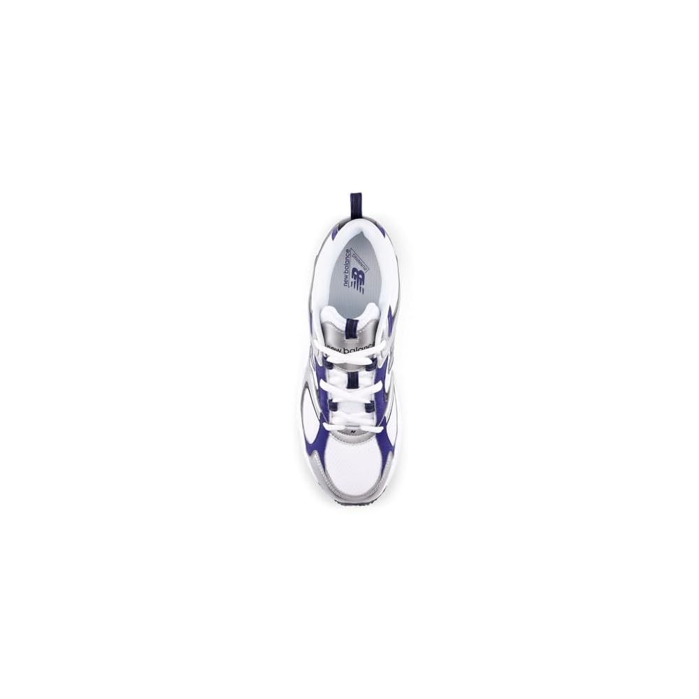 White/Silver Metallic/Blue Oyster
