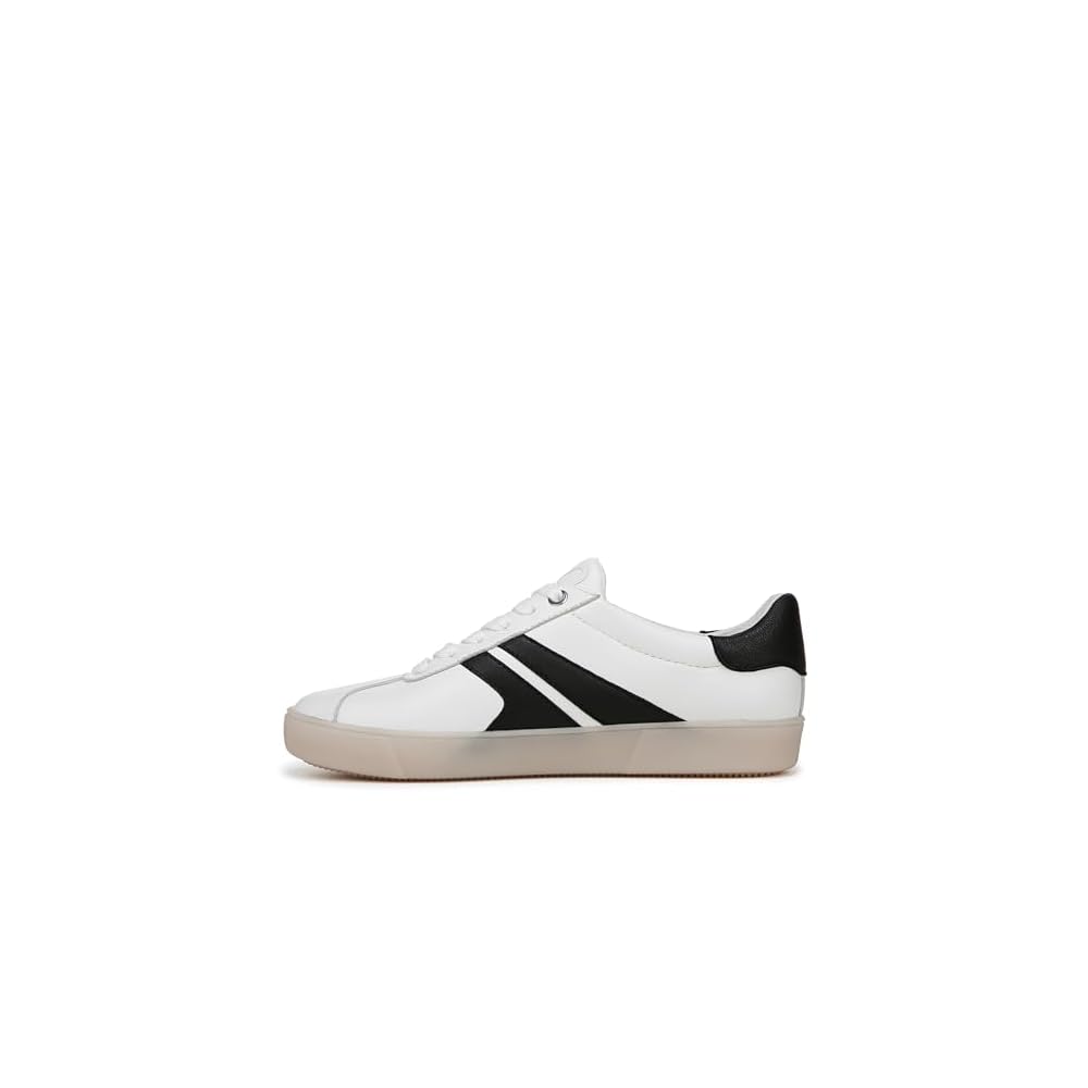 White/Black Leather