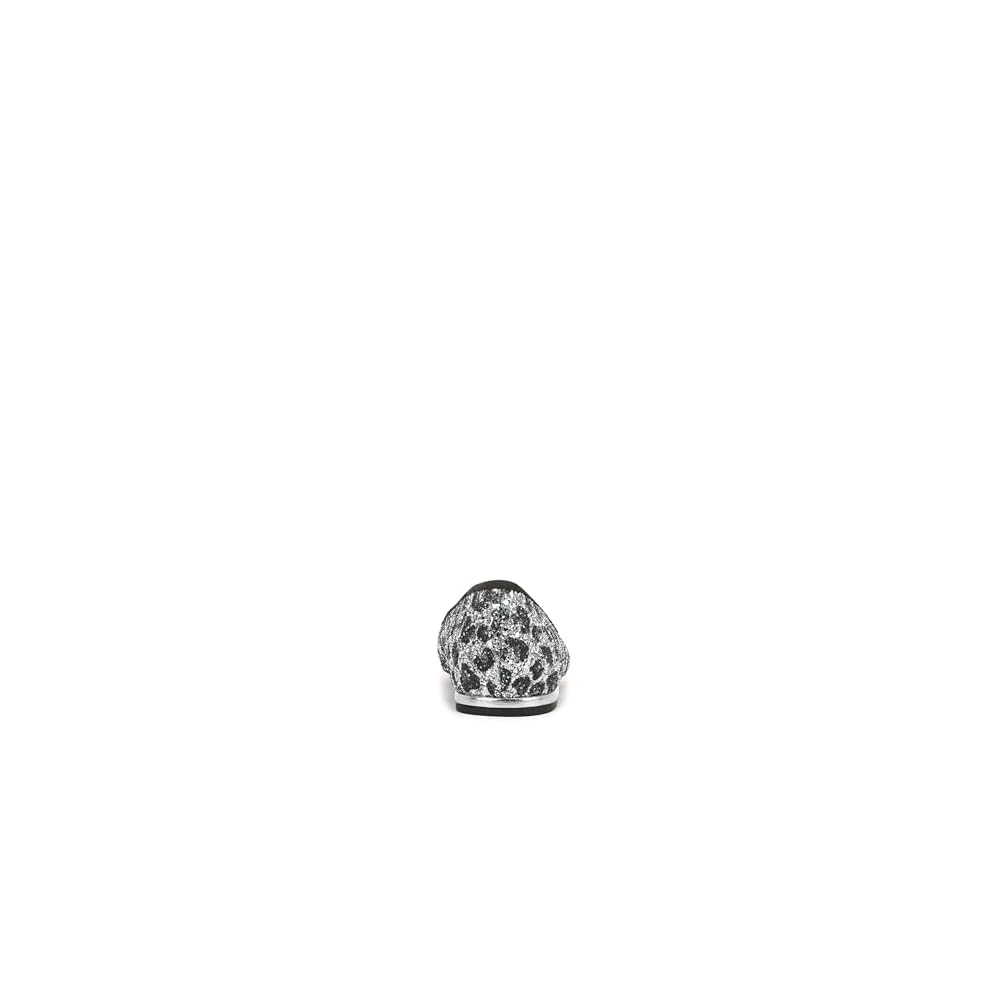 Leopard Print Glitter Fabric