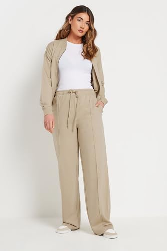 Long Tall Sally Lts Tall Jersey Cropped Bomber Jacket Stone 10