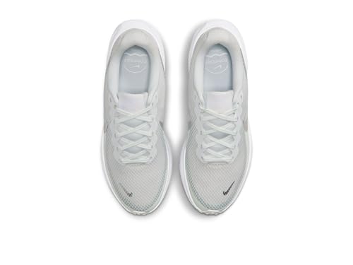 Off White/Metallic Silver/Barely Green