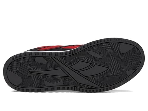 Black/Flash Red/White
