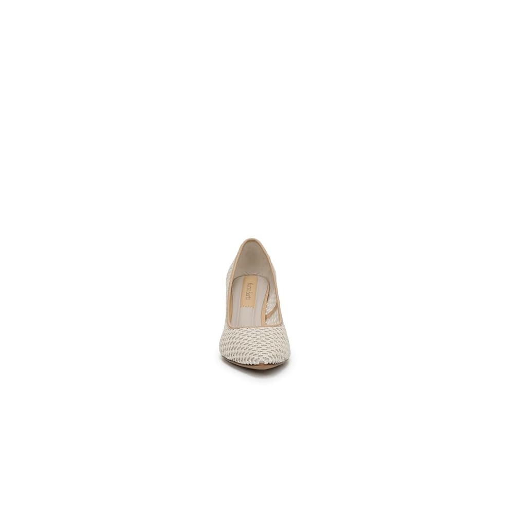 Off White Woven Faux Raffia
