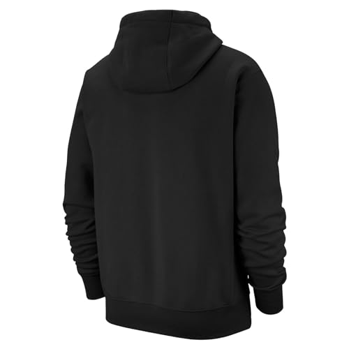 Nike Pull Over Hoodie, Black/Black/White, Medium-T
