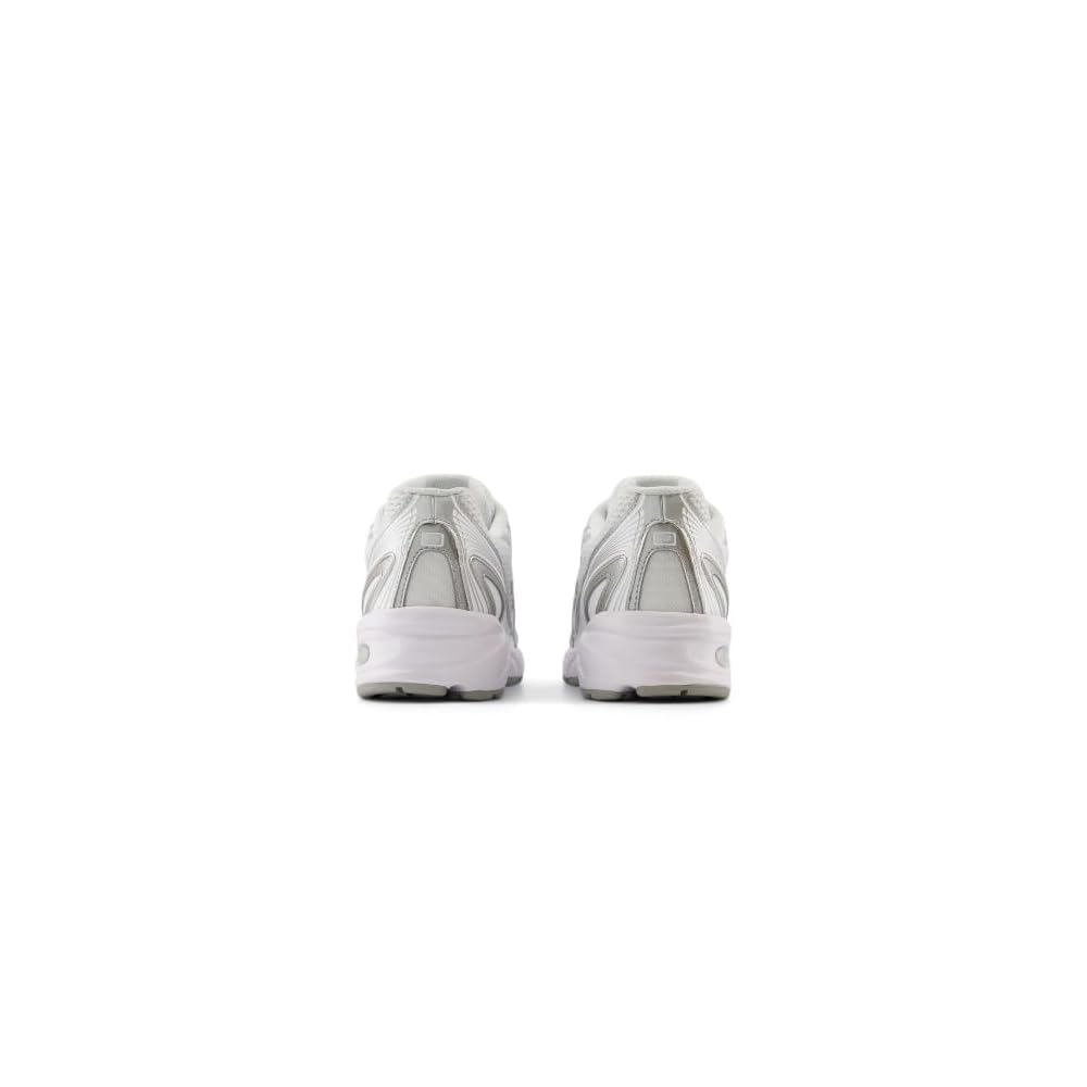 White/Metallic Silver/Reflection