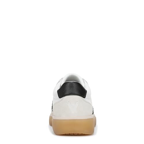 White/Black Leather