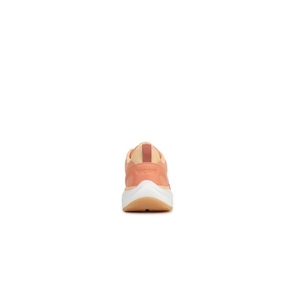 Shell Coral Faux Leather/Knit