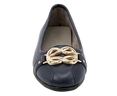 Navy Soft Faux Leather