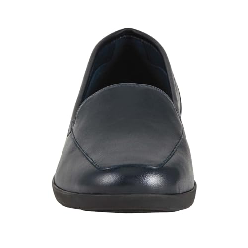 Navy Leather