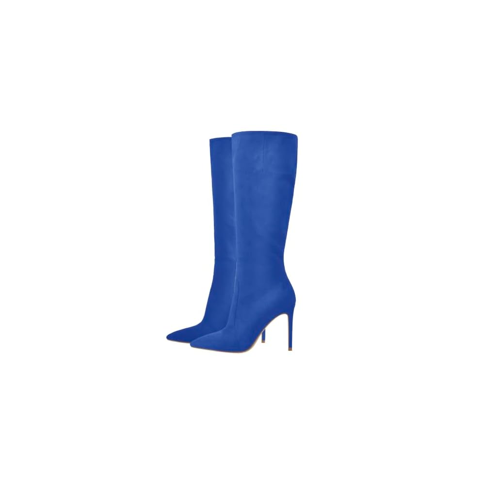 Faux Suede Blue
