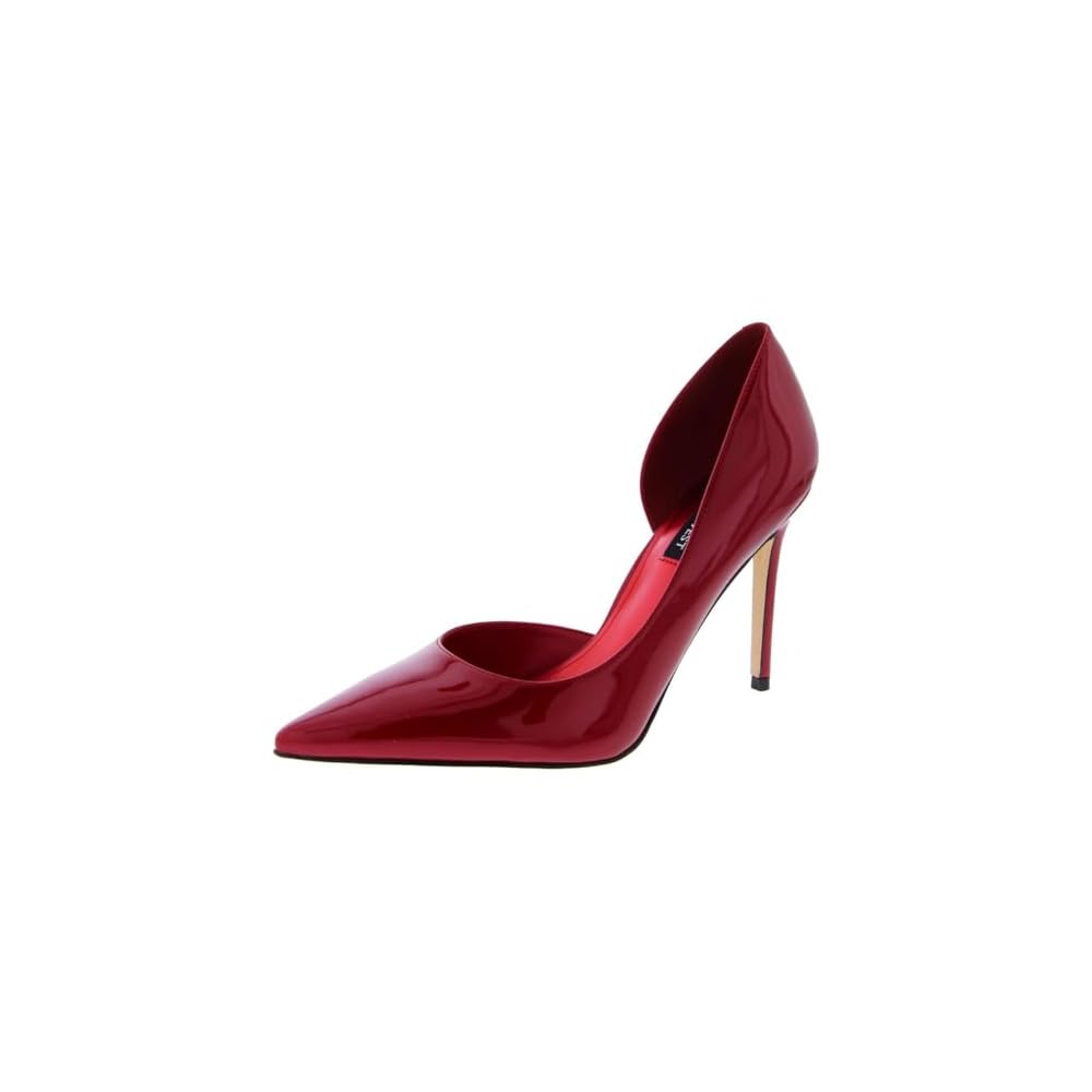 Dark Red Patent 600