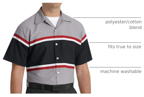 Greyblack With Redwhite