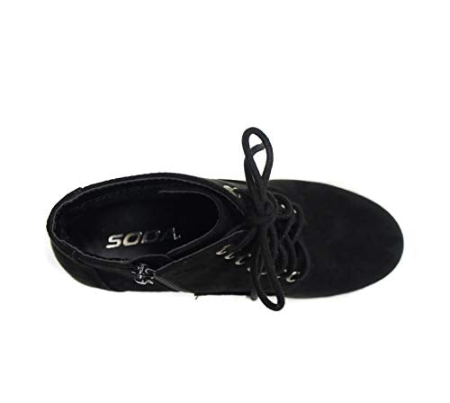 Black Imitation Suede