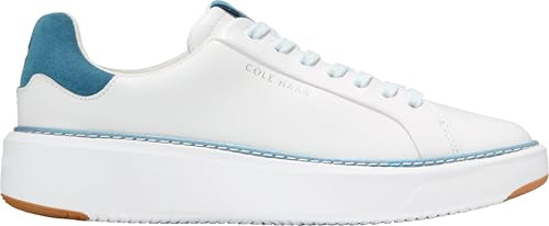 White Leather/Provincial Blue Suede