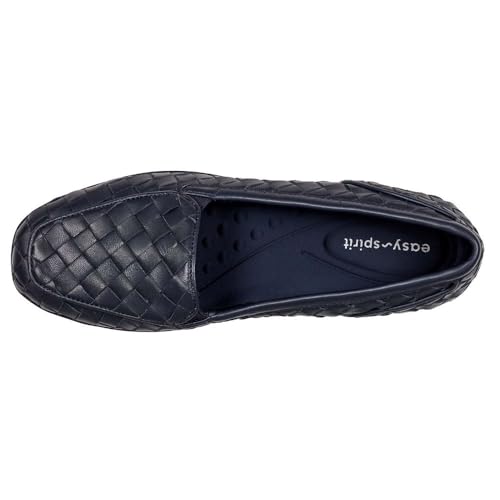 Navy-woven
