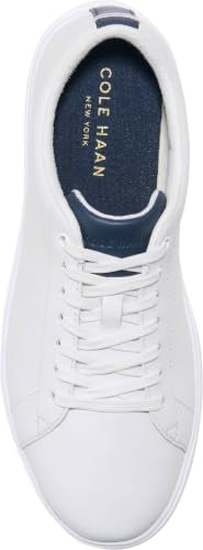White Leather/Navy Blazer