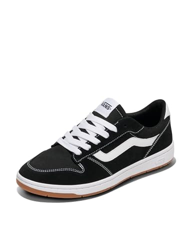Suede/Canvas Black/White