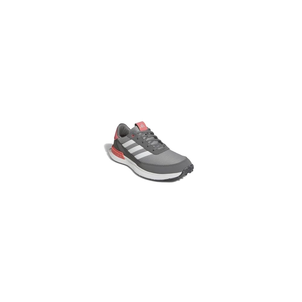 Grey Three/Footwear White/Preloved Scarlet