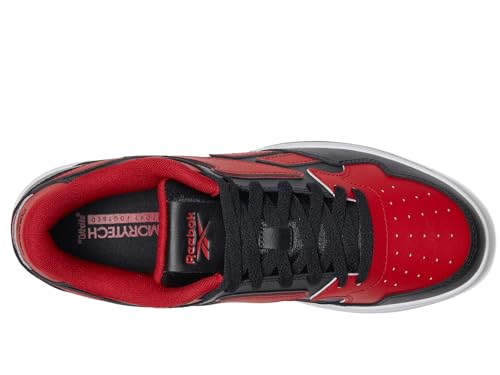 Black/Flash Red/White