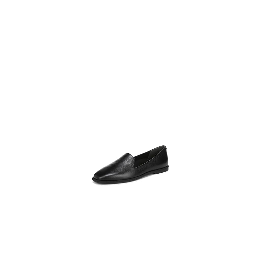 Black Tumbled Leather