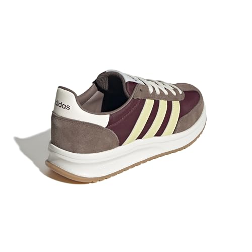 Maroon/Powder Yellow/Earth Strata