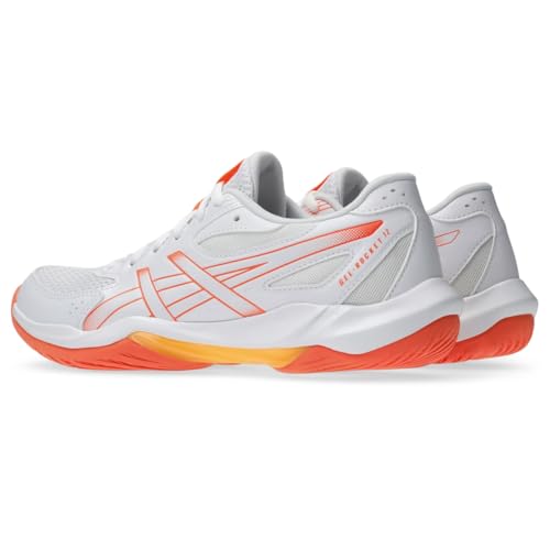 White/Vivid Coral