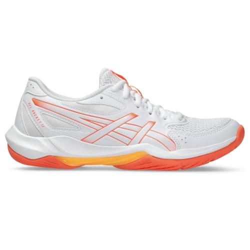 White/Vivid Coral