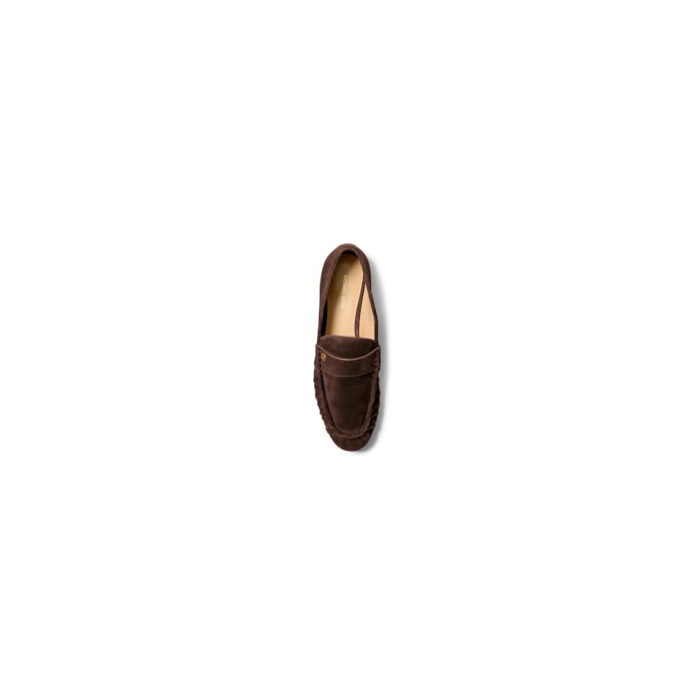 Ruched/Leather/Chocolate