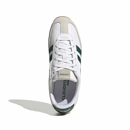 White/Collegiate Green