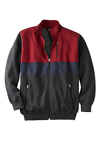 Heather Charcoal Colorblock
