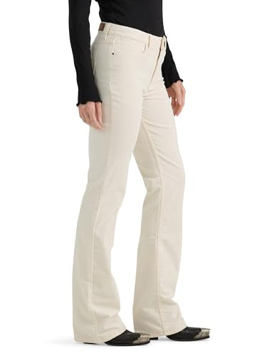 Wrangler Women's High Rise Bold Boot Jean, Birch, 18-34