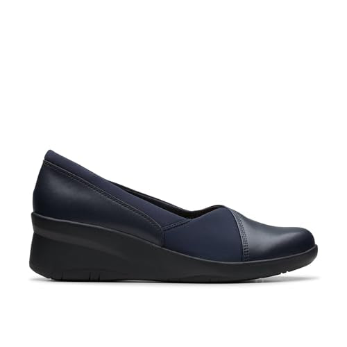 Navy Leather