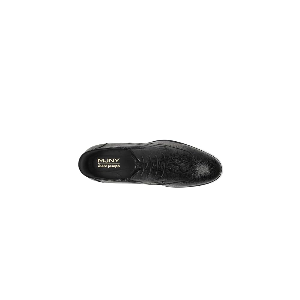 Black Grainy Leather