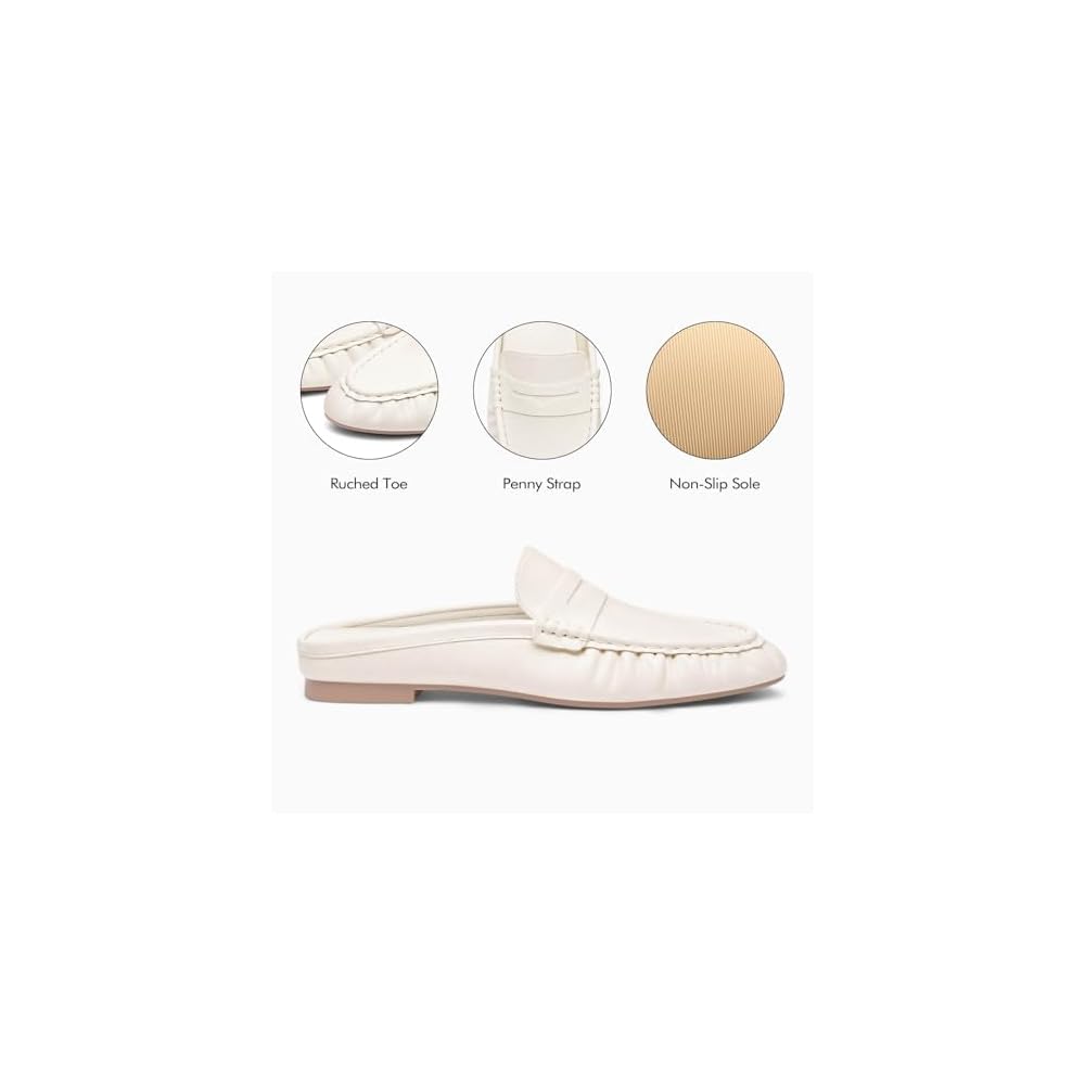 Cream White Pu