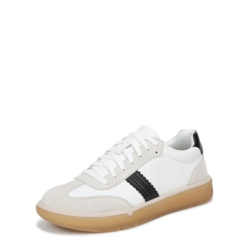 White/Black Leather