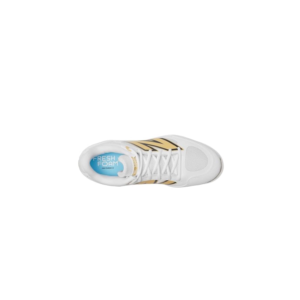 White/Metallic Gold