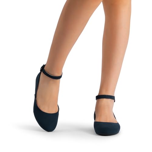 Navy Suede