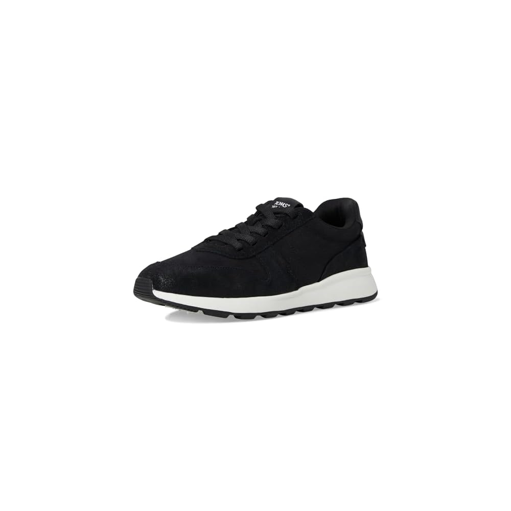Black Metallic Suede/Vintage Twill