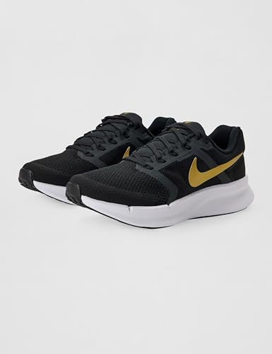 Black/Metallic Gold/Anthracite/White