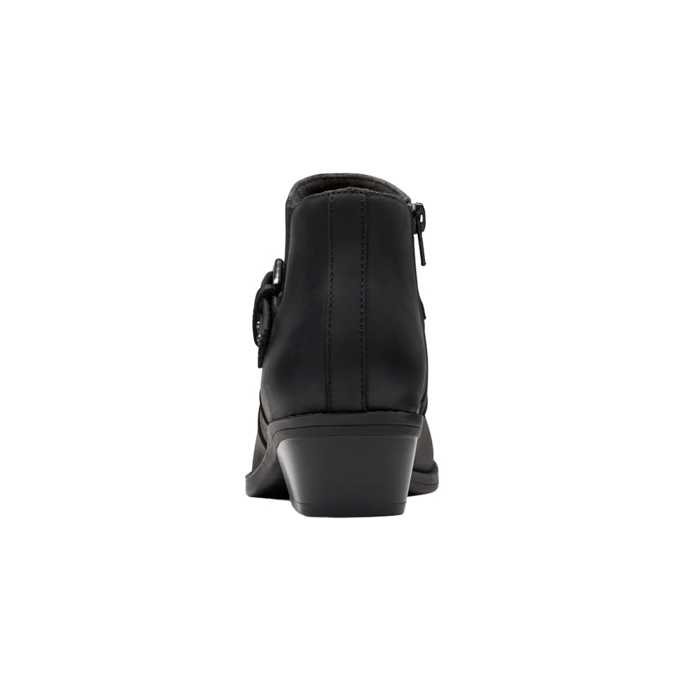 Black Oily Leather
