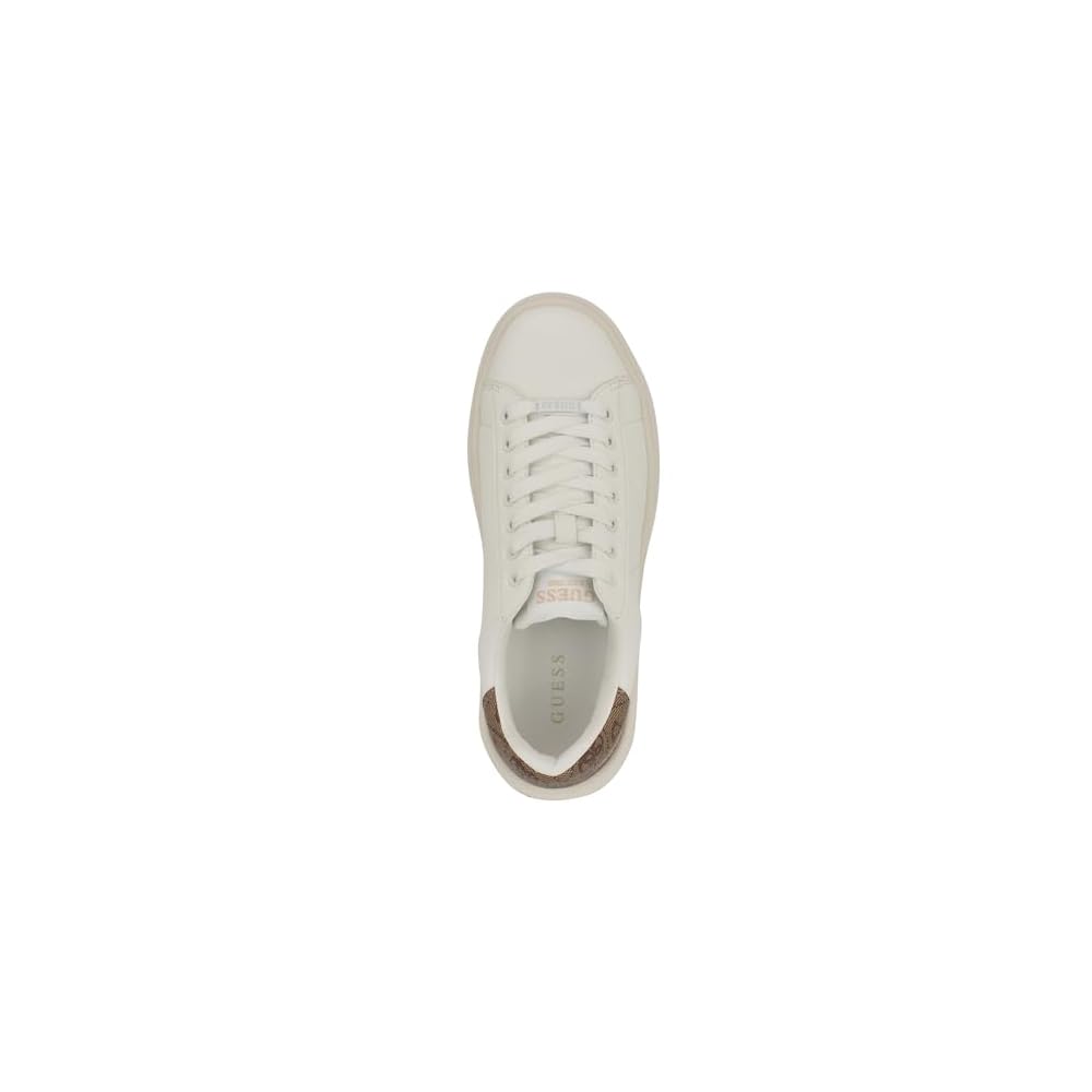 White/Medium Brown Logo