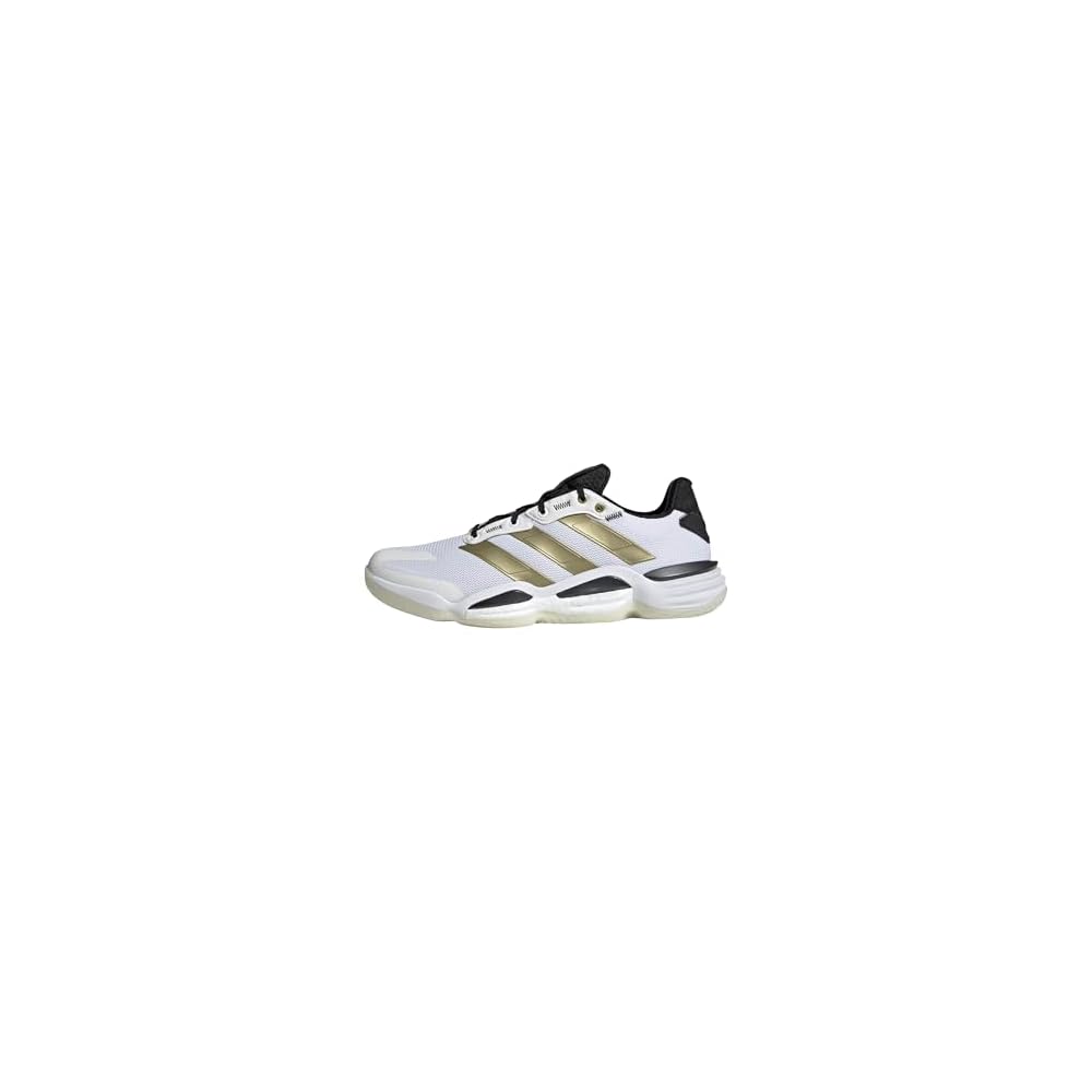 White/Gold Metallic/Black