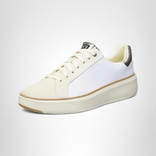 Optic White/Leopard Print Leather